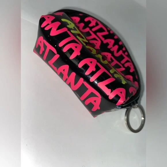 Robin Ruth Atlanta Coin Purse Keychain Zipper Mini - Picture 9 of 12